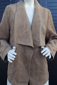 Brown suede jacket sz 18/20
